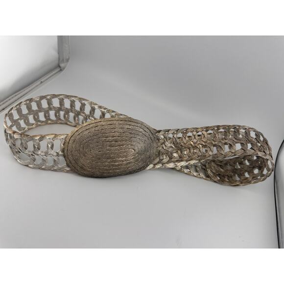 Vintage , NWOT 1960s Braided Wire Belt; Uniquebelt - Picture 2 of 10